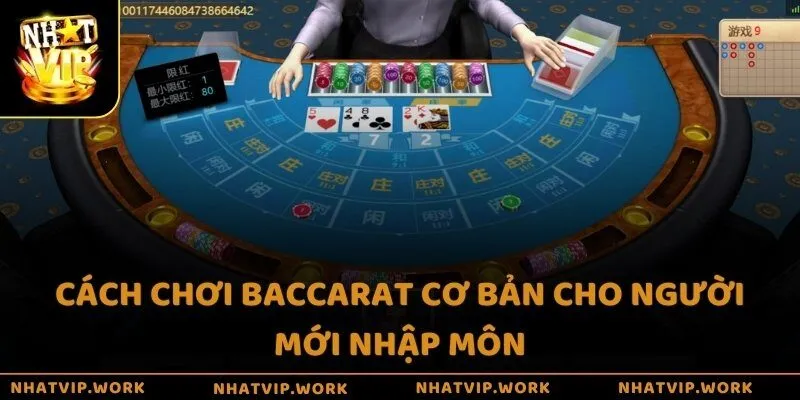 Cách chơi Baccarat cơ bản cho người mới nhập môn