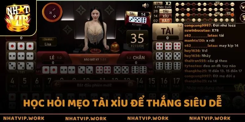 Học hỏi mẹo Tài Xỉu để thắng siêu dễ