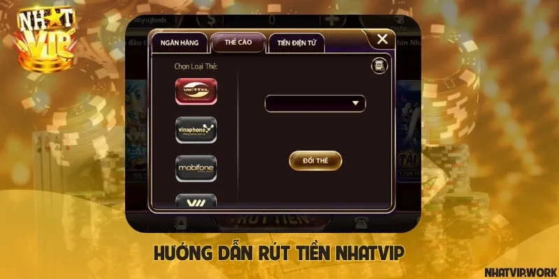 Rút tiền Nhatvip