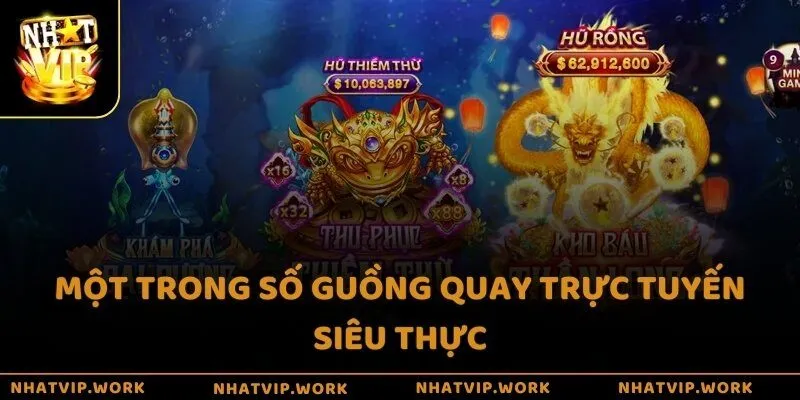 Một trong số guồng quay trực tuyến siêu thực